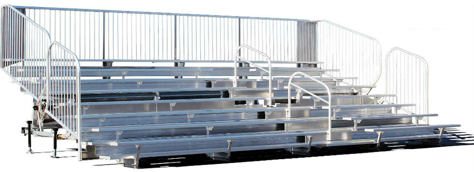 7 Row Mobile Bleacher