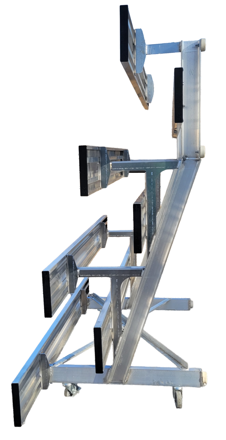 4 Row Tip and Roll Side view 4 Row Tip and Roll Side view