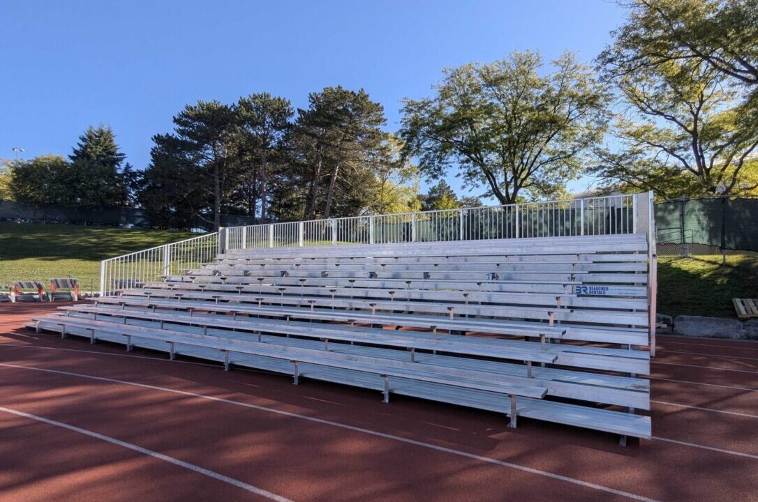 10 Row at University Athletic Field Football Game