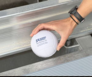 Bleacher Safety Check with 4 inch ball