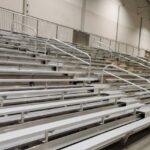 15 Row Bleachers connected