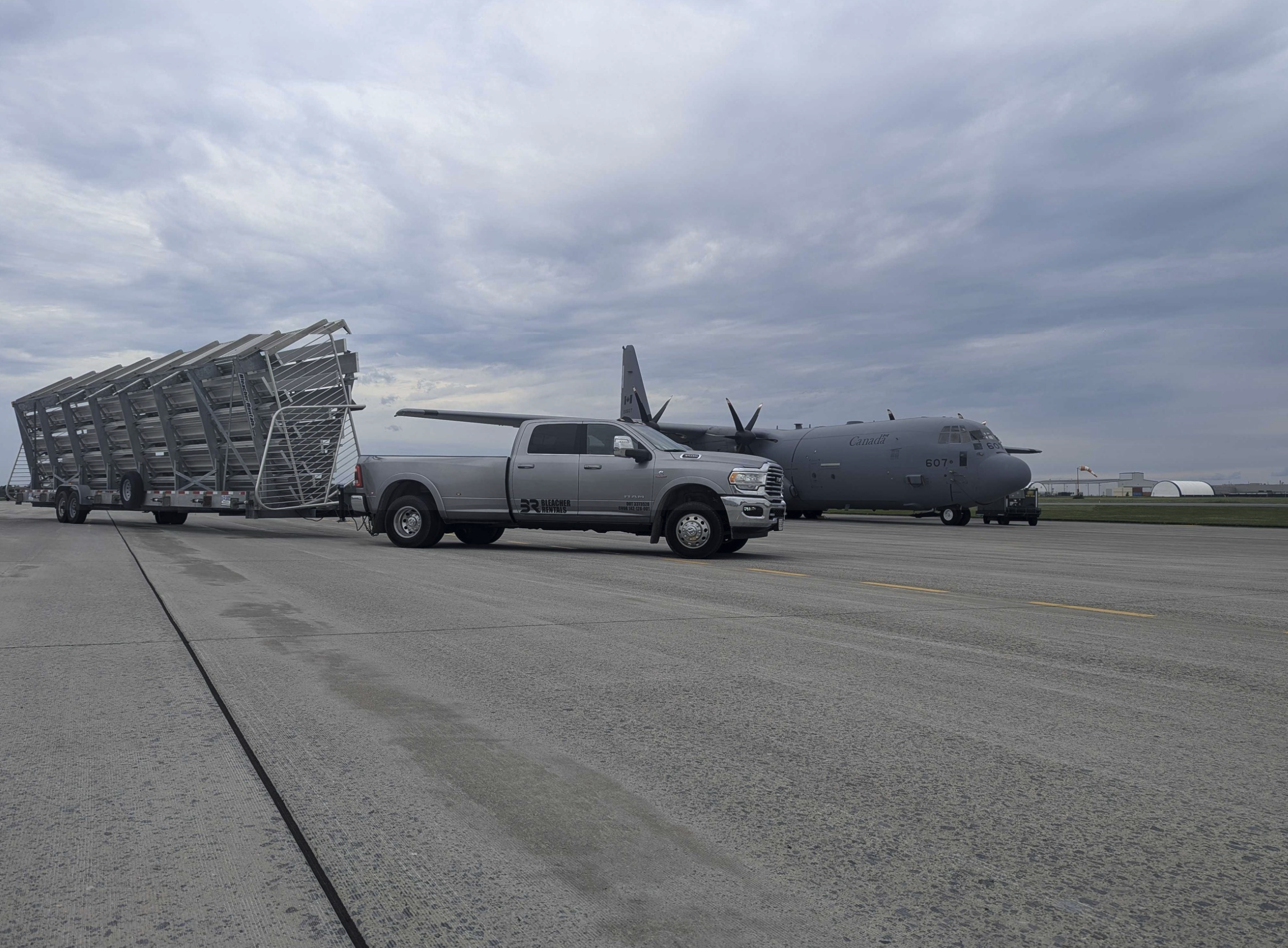 Bleacher Rentals at Trenton
